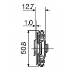 Typ 3320-50 - obciążenie do 60 kg na parę, wysuwane w 100%+